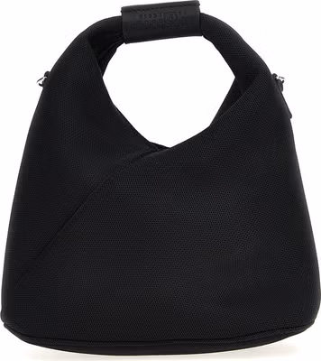 Black Polyester Crossbody Bag