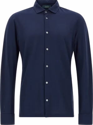 Blue Cotton Blouse