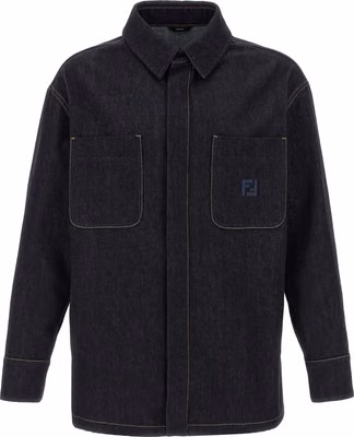 Blue Cotton Denim Jacket