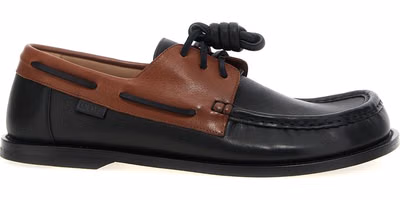 Multicolor Calfskin Slip-On Loafers