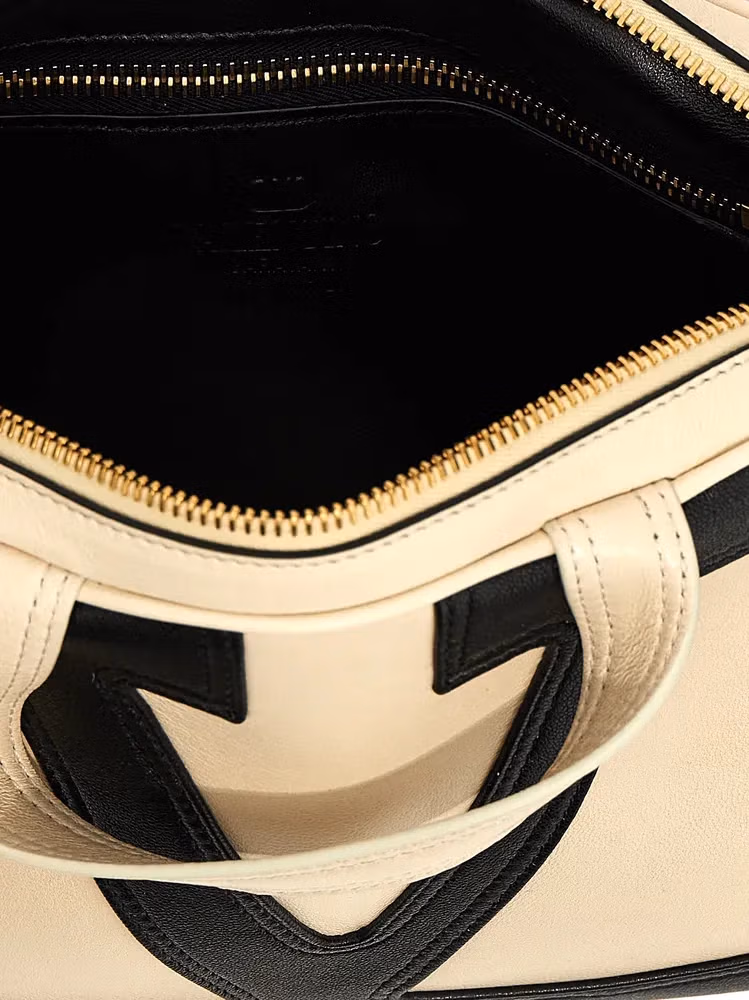 Valentino Garavani Bicolor Lamb Leather Handbag