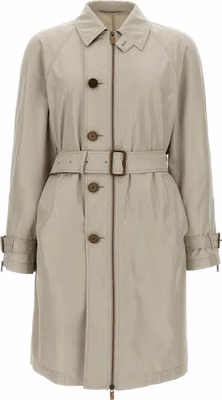 Gray Satin Coat