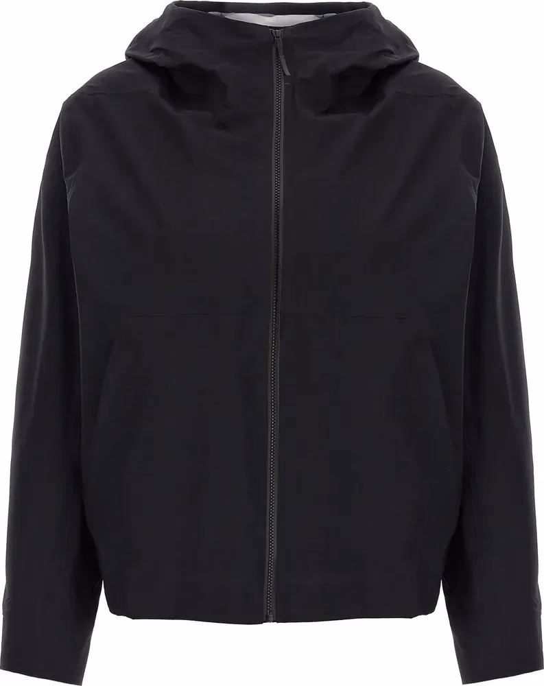 Arc'teryx Veilance Black Nylon Shell Jacket