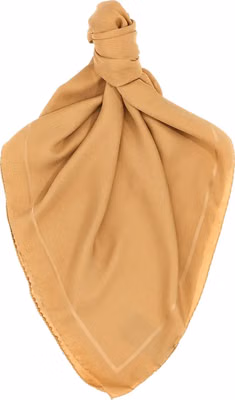 Beige Silk Foulard