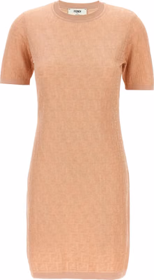 Multicolor Cotton Short Dress