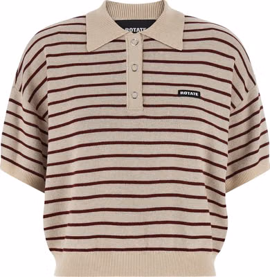 Multicolor Mohair Polo Shirt