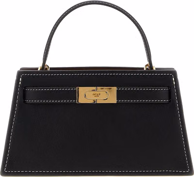 Black Cowhide Handbag
