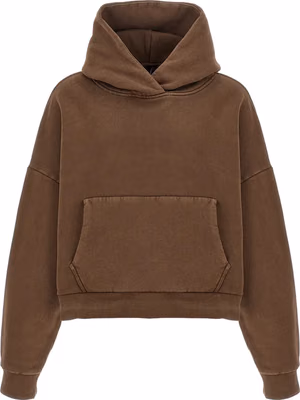 Brown Cotton Sweatshirt