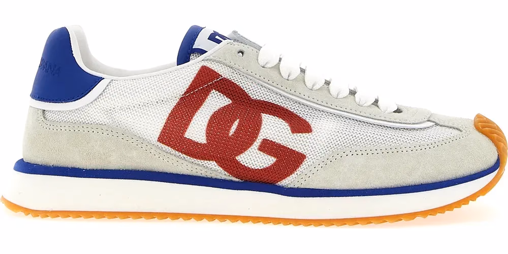 Dolce & Gabbana Multicolor Polyester Athletic Sneakers