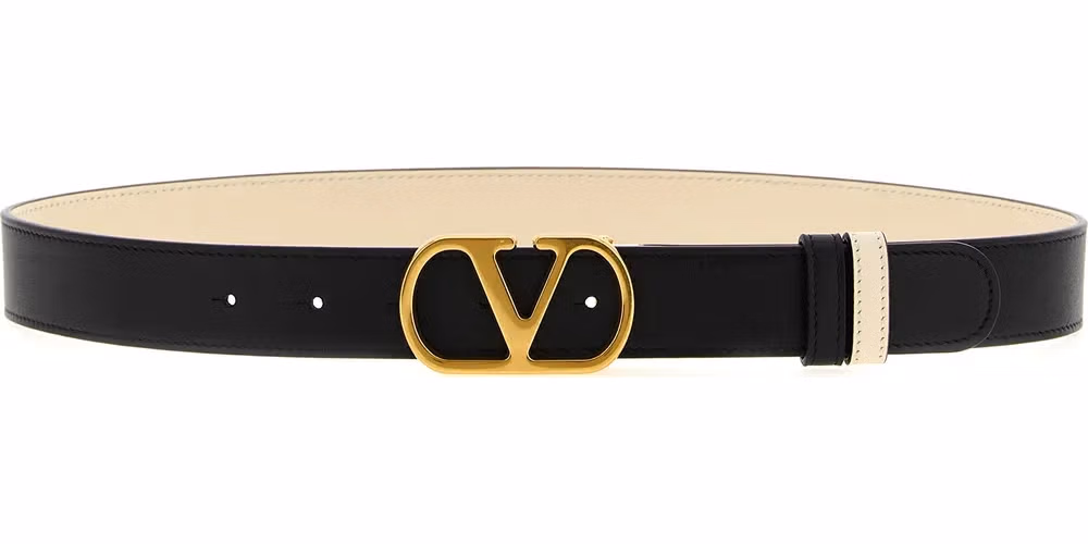 Valentino Garavani Multicolor Calfskin Regular Belt