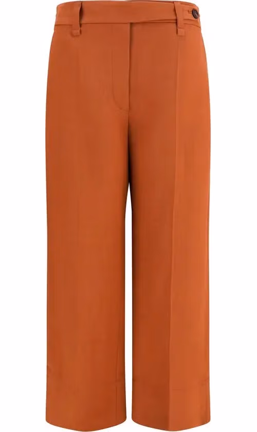 Brunello Cucinelli Brown Viscose Casual Pants
