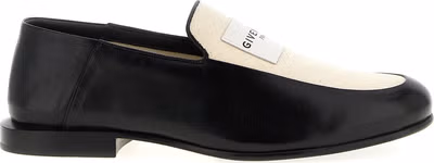 Black Lamb Leather Slip-On Loafers