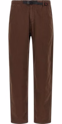 Brown Cotton Casual Pants