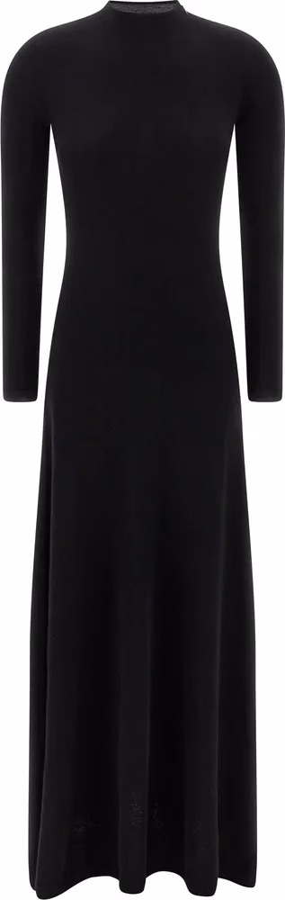 Tom Ford Black Cashmere Long Dress