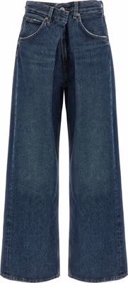 Blue Cotton Jeans Denim
