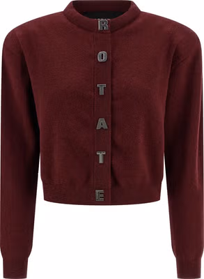 Bordeaux Cotton Cardigan