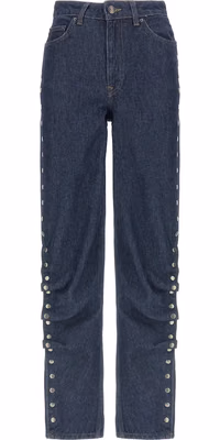 Blue Cotton Jeans Denim