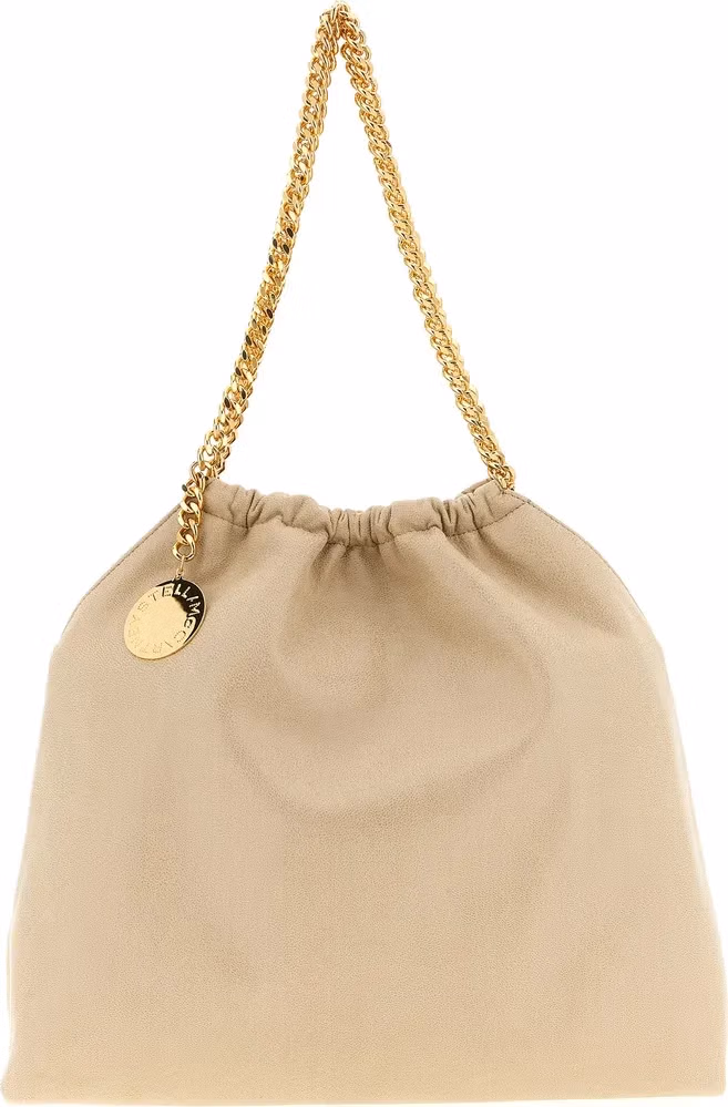 Stella McCartney Beige Polyester Shoulder Bag