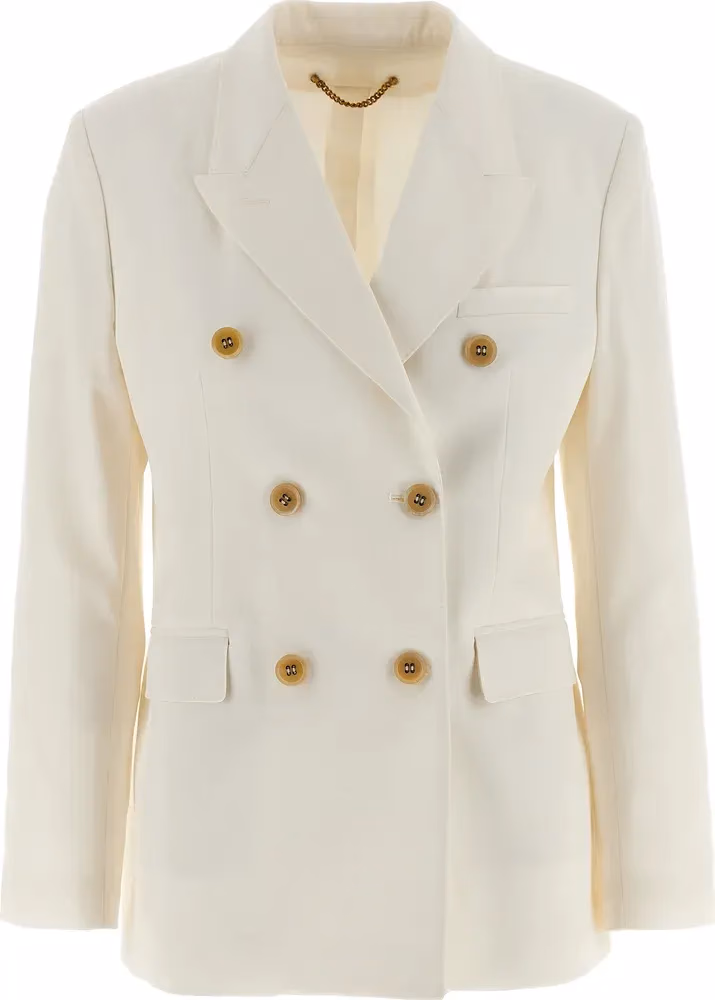 Golden Goose White Polyester Blazer