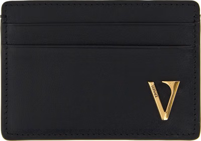 Black Calfskin Cardholder