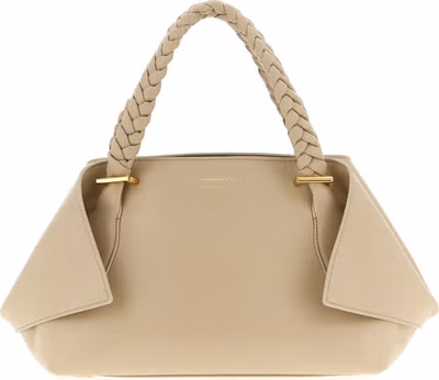 Gray Calfskin Handbag