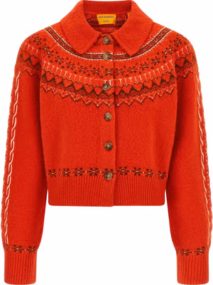 Multicolor Wool Cardigan