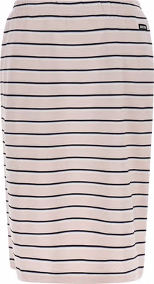 Multicolor Cotton Midi Skirt