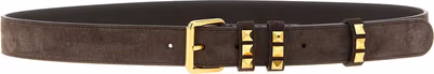 Brown Cowhide Belt