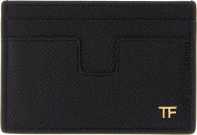 Black Calfskin Cardholder