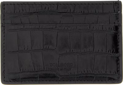 Black Calfskin Cardholder