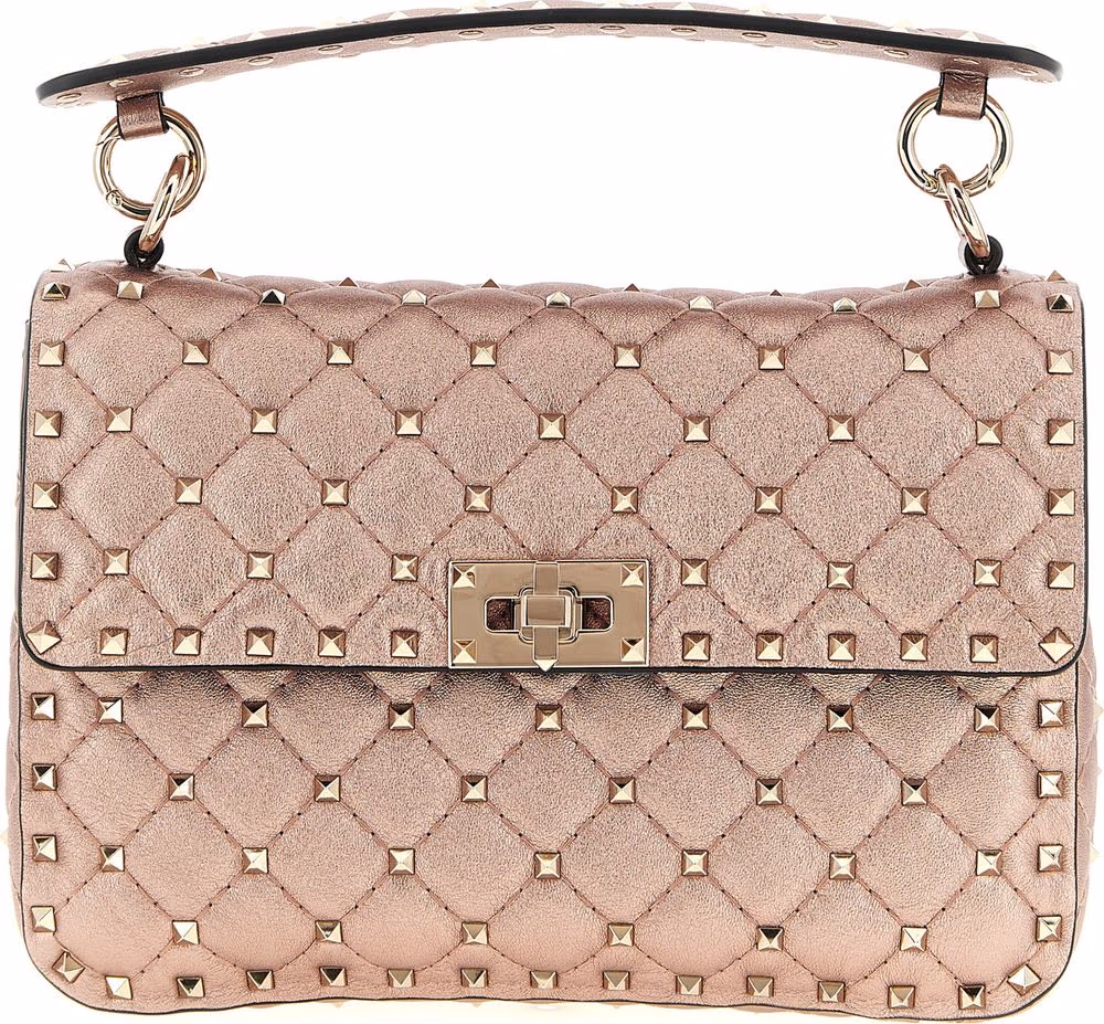 Valentino Garavani Multicolor Lamb Leather Shoulder Bag