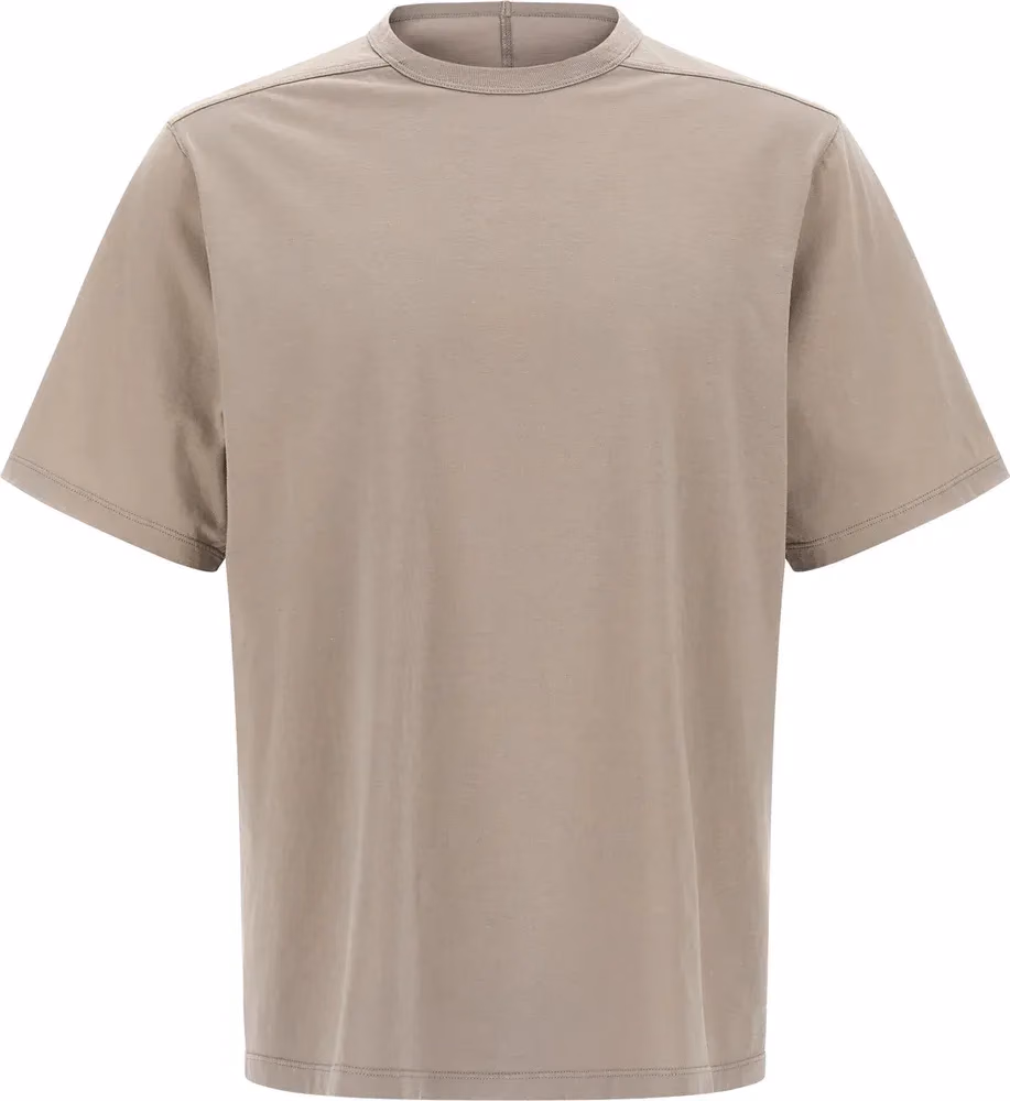 Rick Owens Beige Cotton T-Shirt