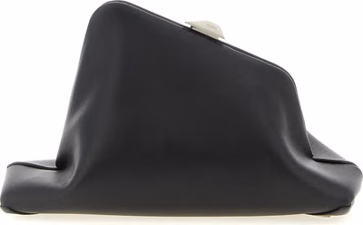 Black Calfskin Clutch Bag