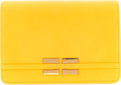 Bicolor Polyester Crossbody Bag