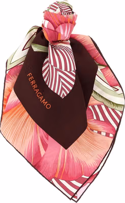 Multicolor Silk Scarf