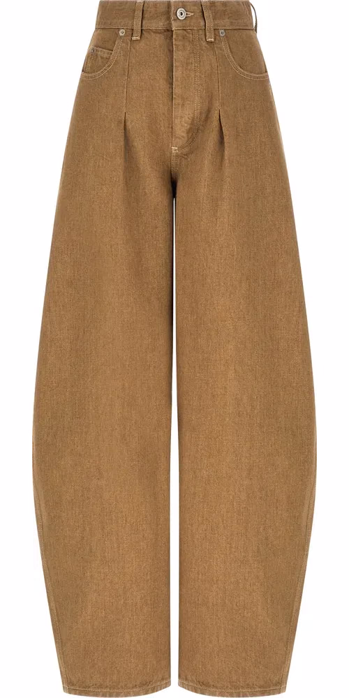 Jacquemus Beige Cotton Jeans Denim