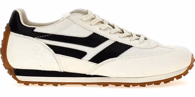 Bicolor Polyester Athletic Sneakers