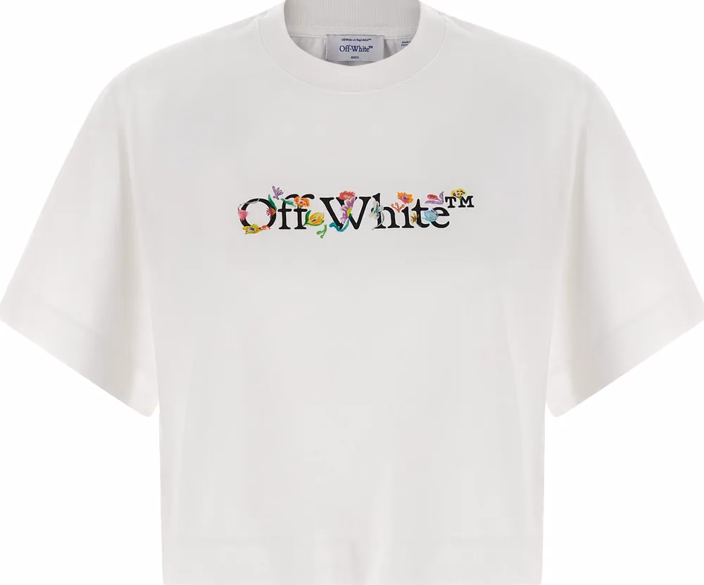Off-White White Cotton T-Shirt