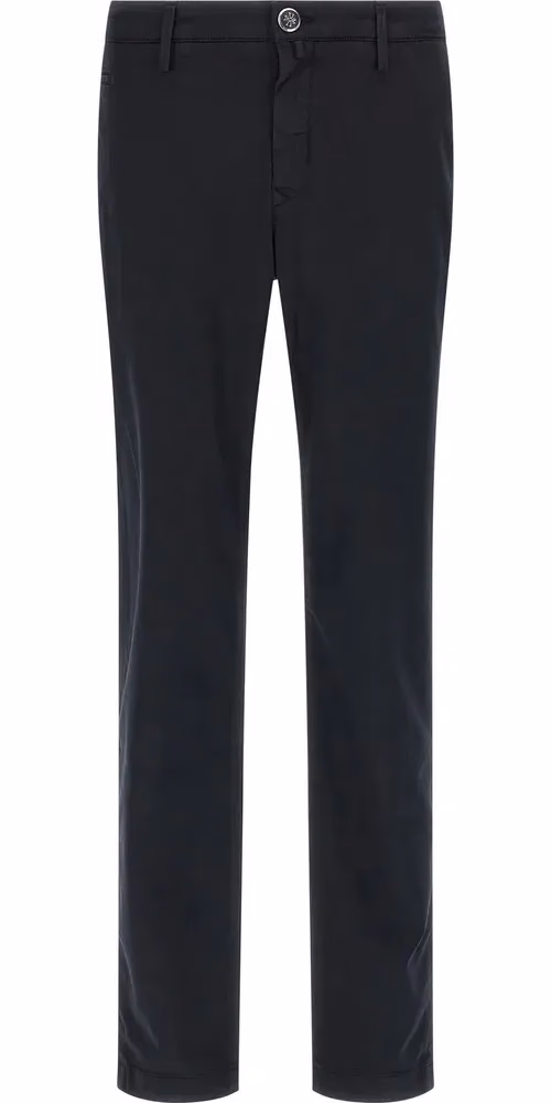 Jacob Cohen Blue Cotton Chino Pants