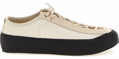 Beige Calfskin Low Top Sneakers