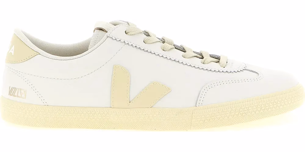 Veja White Calfskin Sneakers