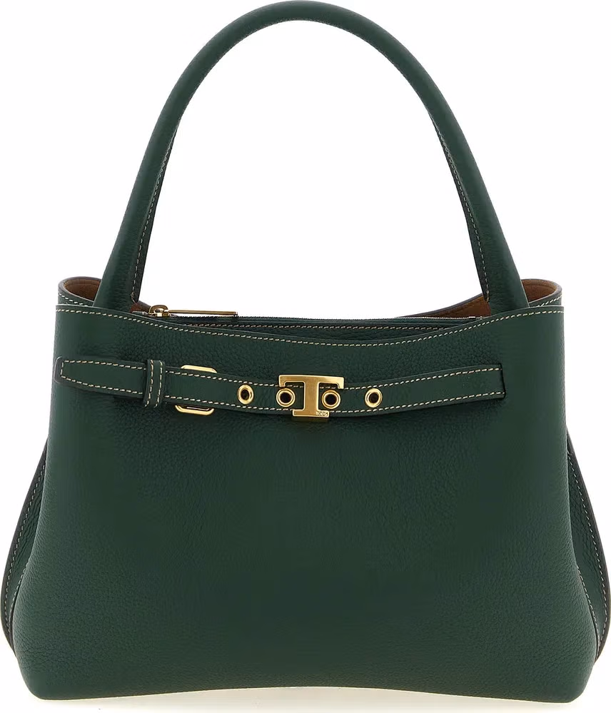 Tod's Bicolor Calfskin Handbag