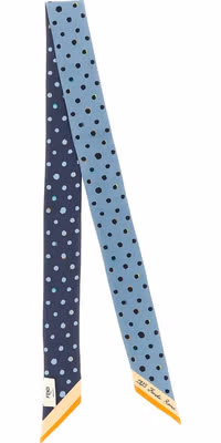 Multicolor Silk Foulard