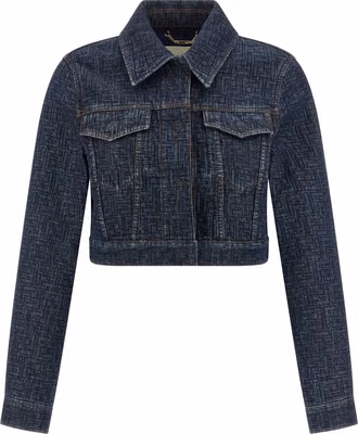 Blue Cotton Denim Jacket