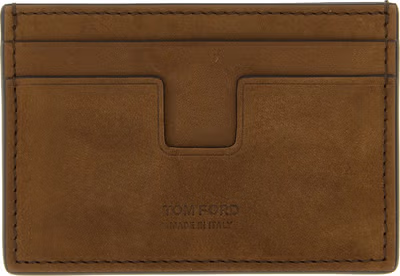 Brown Calfskin Cardholder
