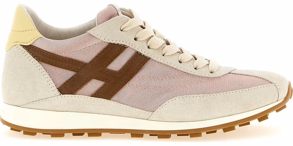 Hogan Multicolor Cotton Athletic Sneakers