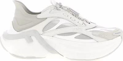 Gray Calfskin Athletic Sneakers