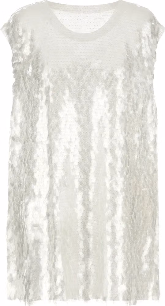 Norma Kamali White Polyamide Tank Tops