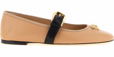 Multicolor Lamb Leather Ballet Flats