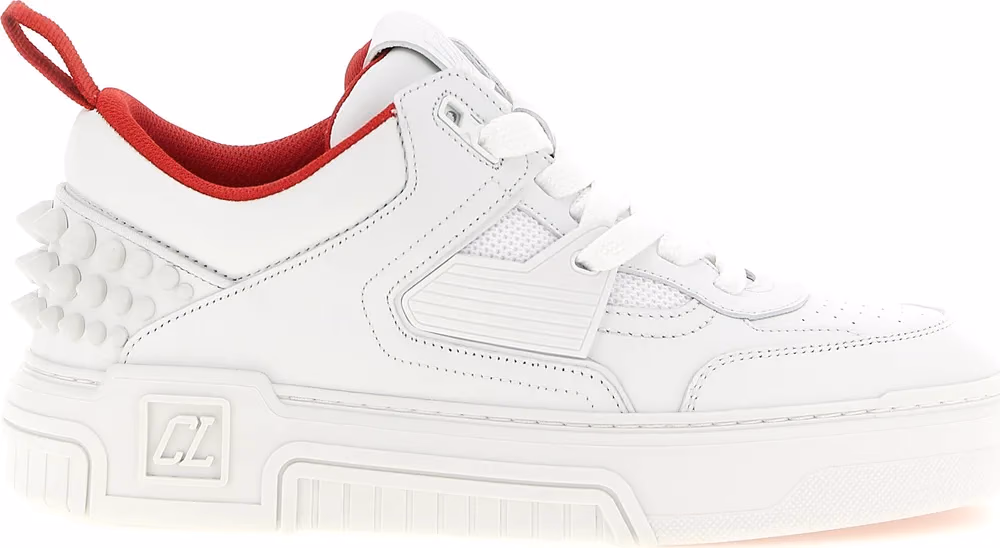 Christian Louboutin White Calfskin Athletic Sneakers